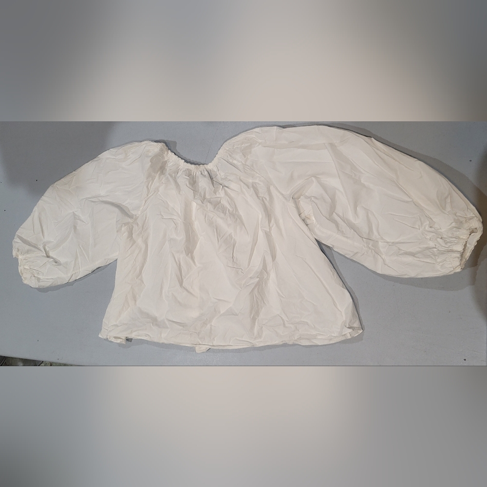 Doen Ivory Ruffled Blouse - Picture 2 of 6